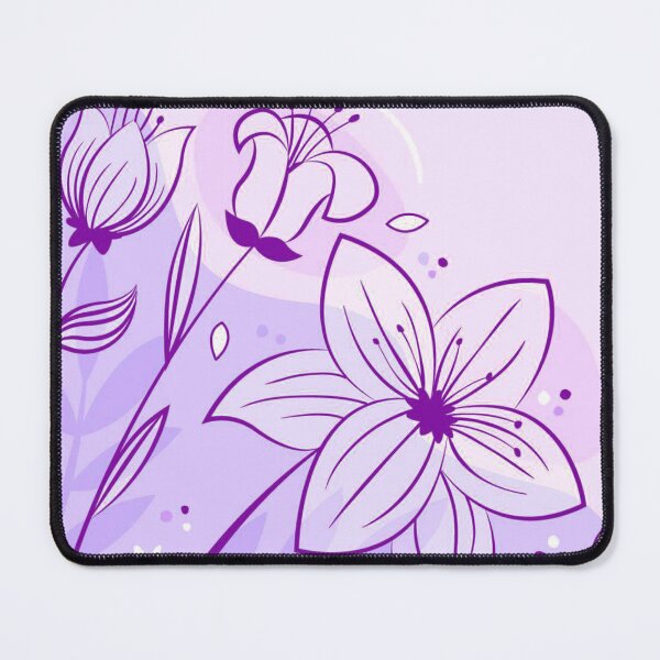 Item preview, Purple Floral Art designed and sold by Tshirtstory.