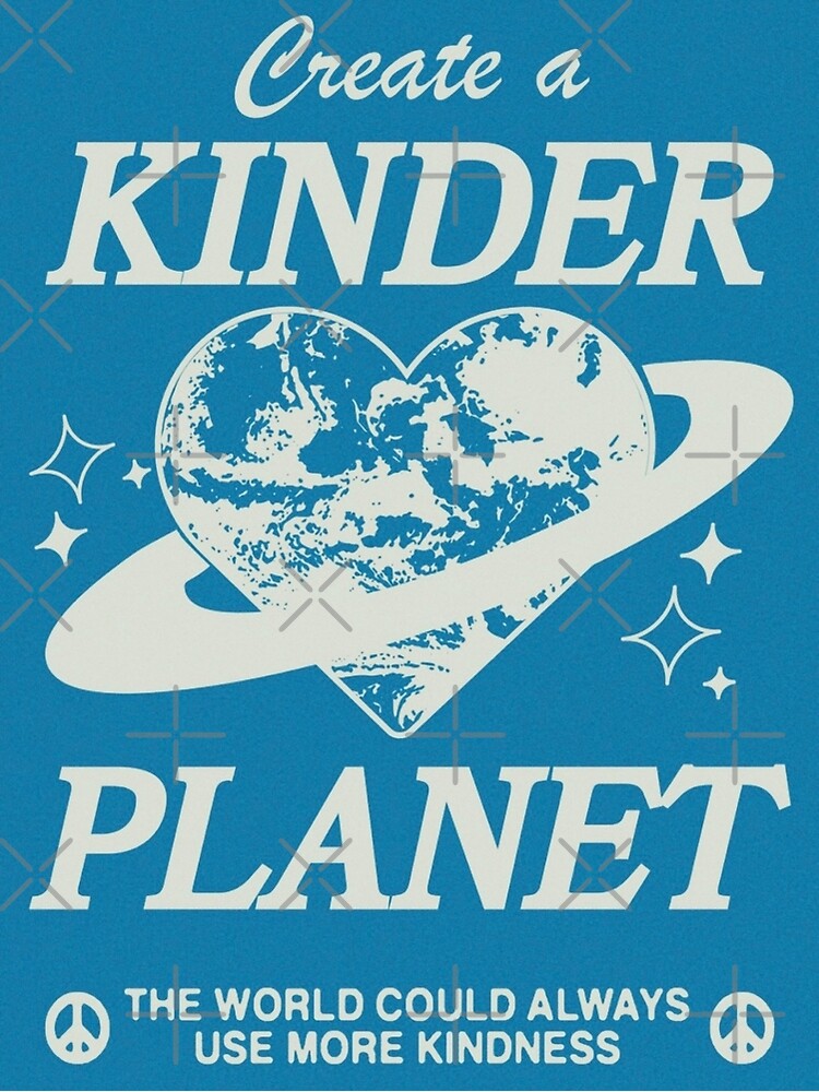 Create a Kinder Planet Canvas Print
