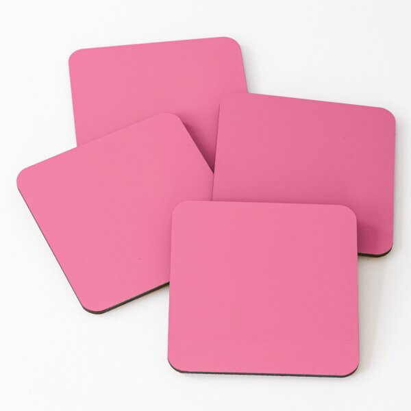 Item preview, Plain Solid Color Pink Magenta Rose Pink (M80 Y20) designed and sold by mimihuang creations.