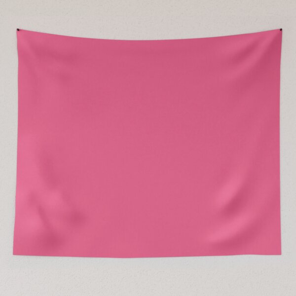 Item preview, Plain Solid Color Pink Magenta Rose Pink (M80 Y20) designed and sold by mimihuang creations.