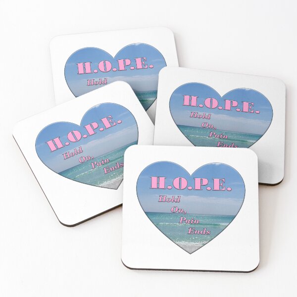 Item preview, Heart of HOPE - Hold on, pain ends  designed and sold by JadeRyder.