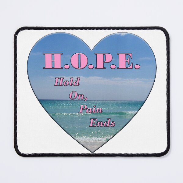 Item preview, Heart of HOPE - Hold on, pain ends  designed and sold by JadeRyder.