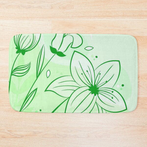 Item preview, Lime Floral Art  designed and sold by Tshirtstory.