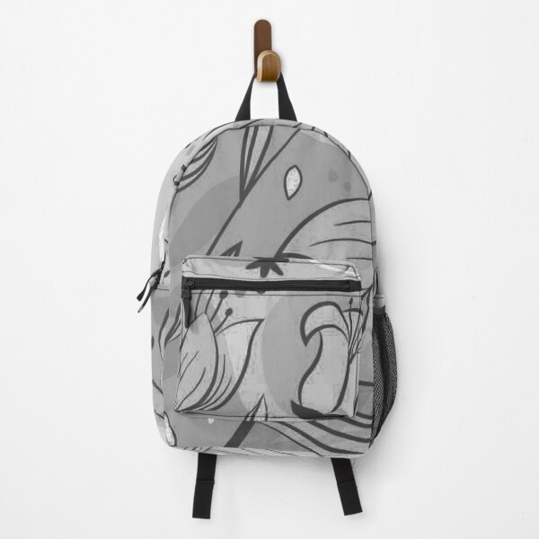 Item preview, Black Grey Floral Art designed and sold by Tshirtstory.