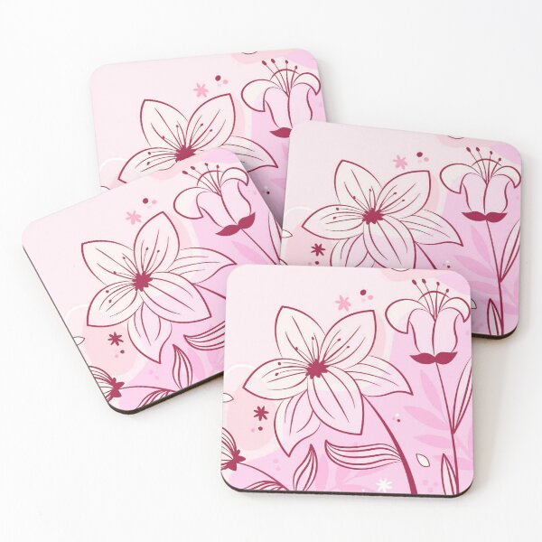 Item preview, Pink Floral Art  designed and sold by Tshirtstory.