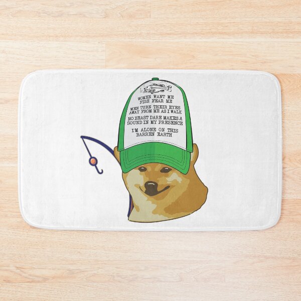 Item preview, Women want me, Fish fear me I'm alone funny fishing design designed and sold by alltheprints.