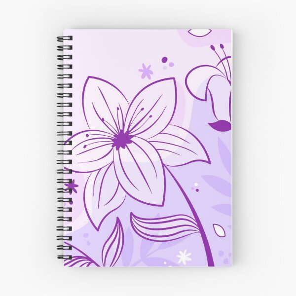 Item preview, Purple Floral Art  designed and sold by Tshirtstory.