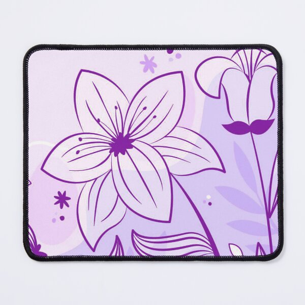 Item preview, Purple Floral Art designed and sold by Tshirtstory.