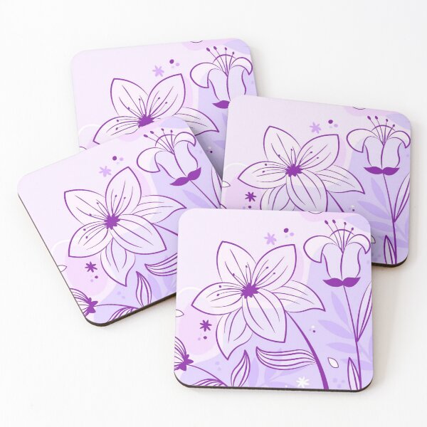 Item preview, Purple Floral Art  designed and sold by Tshirtstory.