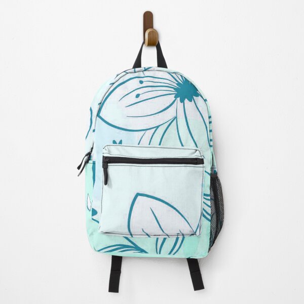Item preview, Turquoise Floral Art designed and sold by Tshirtstory.