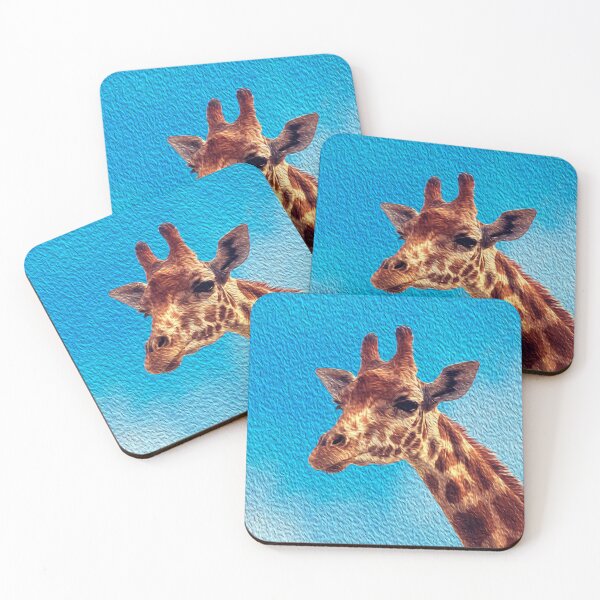 Item preview, Friendly Giraffe Colorful designed and sold by friendlyfauna.