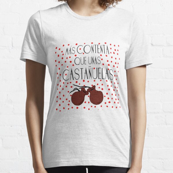 Camiseta Castañuelas de flamenco Camiseta esencial