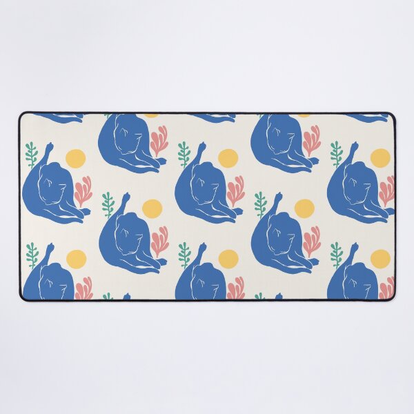 Item preview, Cat Licking Butt - Grooming Butt in Yoga pose cat licking the third eye Chakra | Ajna Brow Cleaning | Pet Mat Bandana Cat designed and sold by Any Color Designs.
