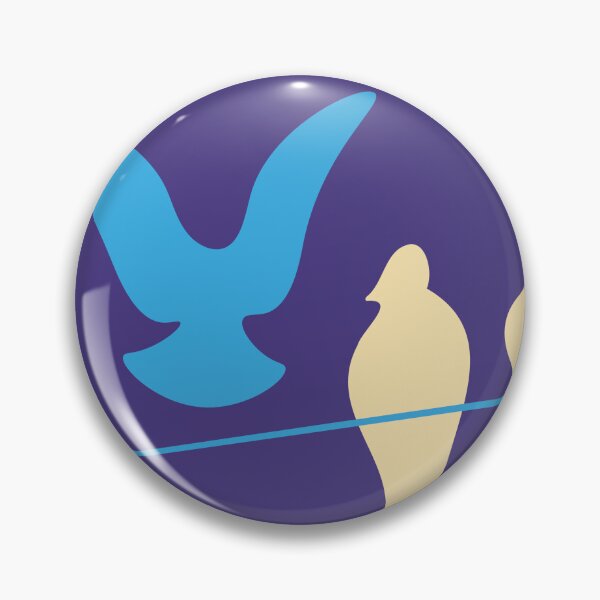 Item preview,  Abstract Bird Shapes  for Throw Pillows 1 designed and sold by blueocan.