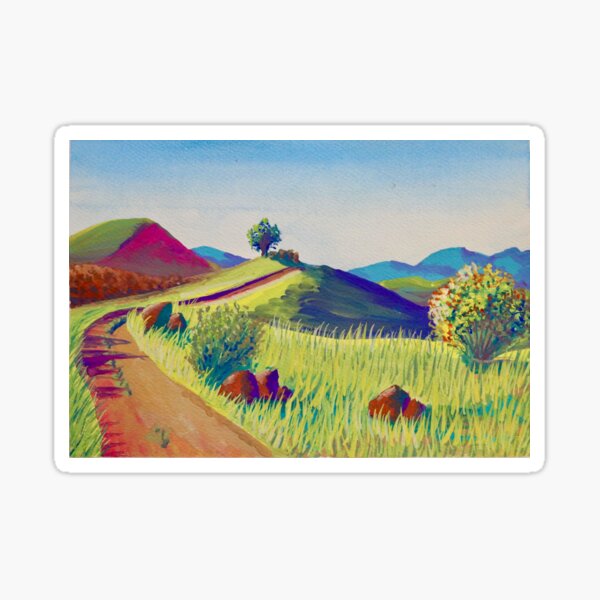 A road to nowhere Sticker