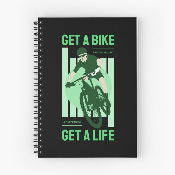 Item preview, Get A Bike Get A Life Quote Top Experience Classic T-Shirt designed and sold by felyn3gloria.