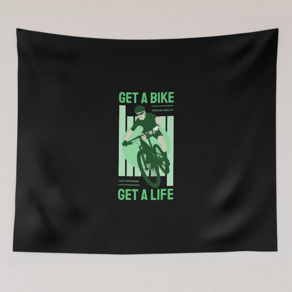 Item preview, Get A Bike Get A Life Quote Top Experience Classic T-Shirt designed and sold by felyn3gloria.