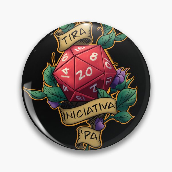 Item preview, Tira Iniciativa ‘Pa (roll initiative, bro) designed and sold by GambitsInk.