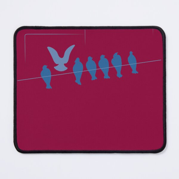 Item preview, Abstract Bird Shapes for Throw Pillows 2 designed and sold by blueocan.