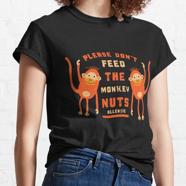  MonkeyNuts: Synonym For Crazy T-Shirt : Clothing