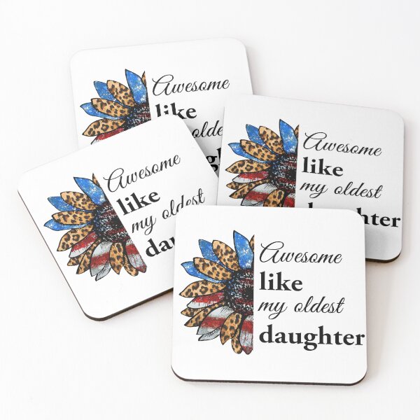 Item preview, Awesome like my oldest daughter Funny Father's Day Gift Dad Essential designed and sold by UniverseStudio.