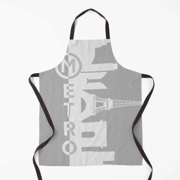 Item preview, Metro Paris Silhouette Modern Abstract Eiffel Tower Arc de Triomphe Notre Dame designed and sold by MunsyArt.