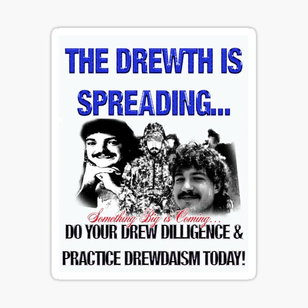 The Drewth is Spreading Emergency Intercom Sticker