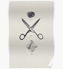 ROCK / SCISSORS / PAPER Poster