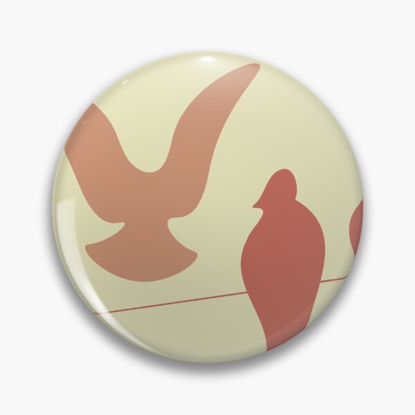 Item preview,  Abstract Bird Shapes  for Throw Pillows 4 designed and sold by blueocan.