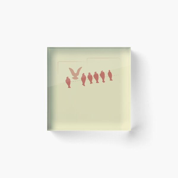 Item preview,  Abstract Bird Shapes  for Throw Pillows 4 designed and sold by blueocan.