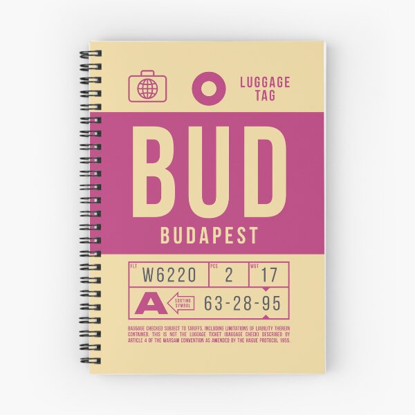 Item preview, Luggage Tag B - BUD Budapest Hungary designed and sold by VoodooCircus.
