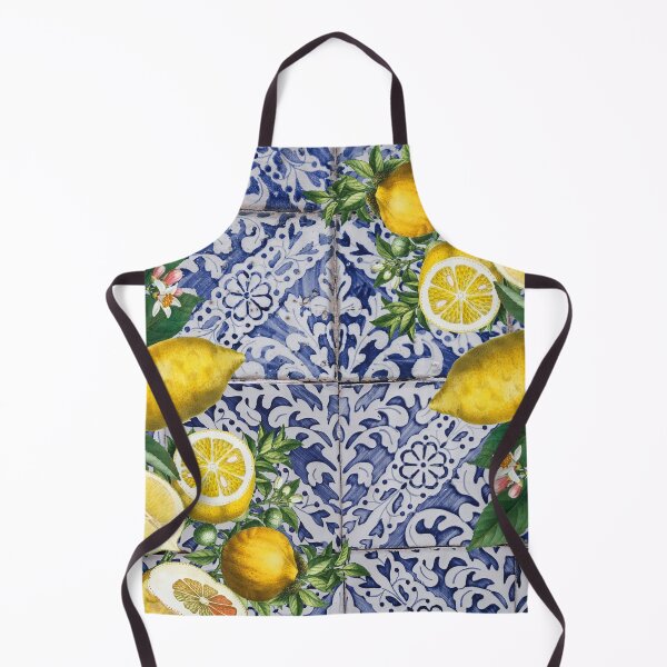 Item preview, Mediterranean Lemons Summer Portuguese Tiles  designed and sold by idovedesign.
