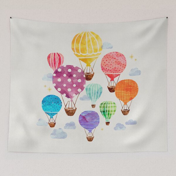 Item preview, Hot Air Balloon designed and sold by weirdoodle.