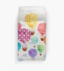 Hot Air Balloon Duvet Cover