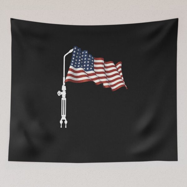 Item preview, American Flag welder designed and sold by Tee Hub.