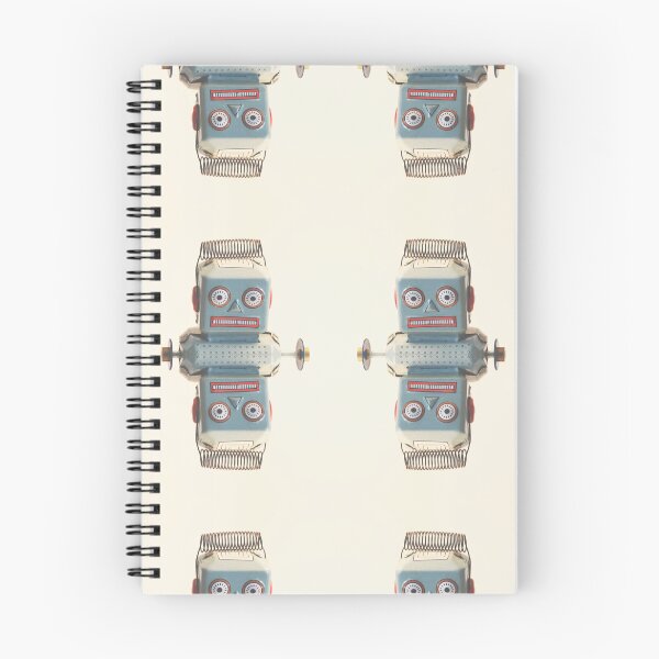 Item preview, Blue vintage robot designed and sold by Suki-yaki.