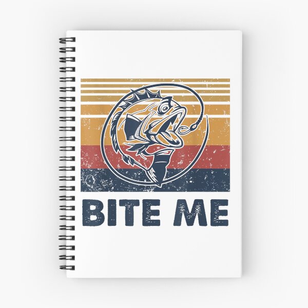 Item preview, Fishing Hook Bite Me Bass designed and sold by LucySmithy.