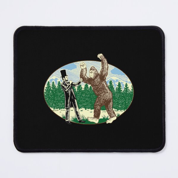 Item preview, ABE Lincoln Sasquatch Hunter Bigfoot Logo designed and sold by ABritTheSun.