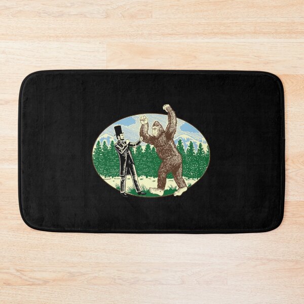 Item preview, ABE Lincoln Sasquatch Hunter Bigfoot Logo designed and sold by ABritTheSun.