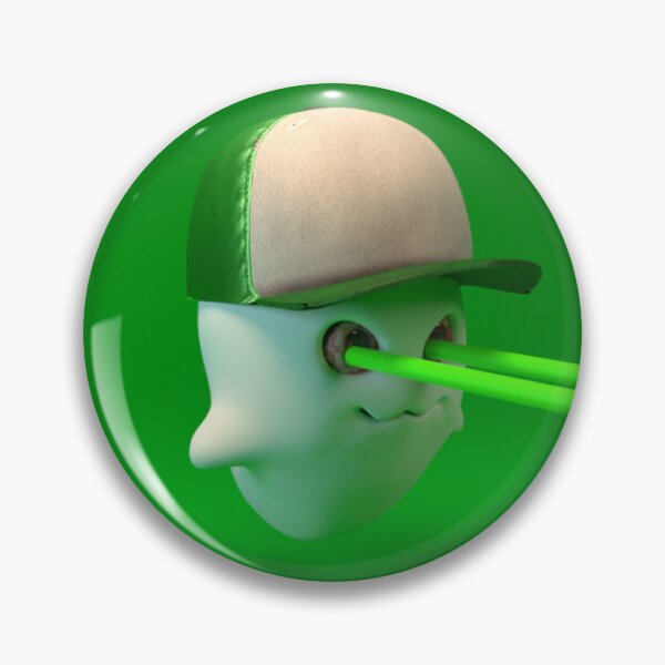 Item preview, Little Ghost Stoned Eyes With Green Lazer designed and sold by Mugs-N-More.