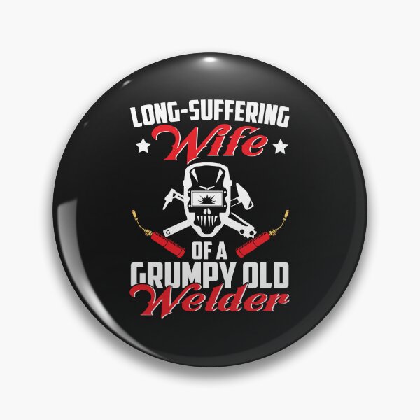 Item preview, WIFE OF A GRUMPY OLD WELDER designed and sold by Tee Hub.