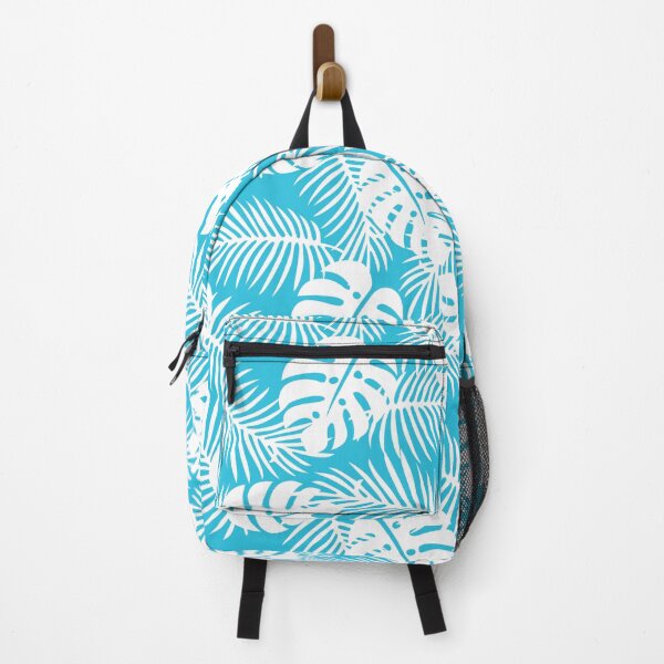 Item preview, Light Blue Tropical Leaf Pattern, Perfect for Summer Time designed and sold by JulieSouster.