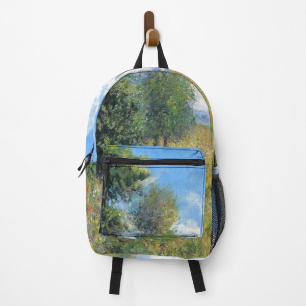 Item preview, Meadow With Poplars By Claude Monet designed and sold by ArtHistoryLover.