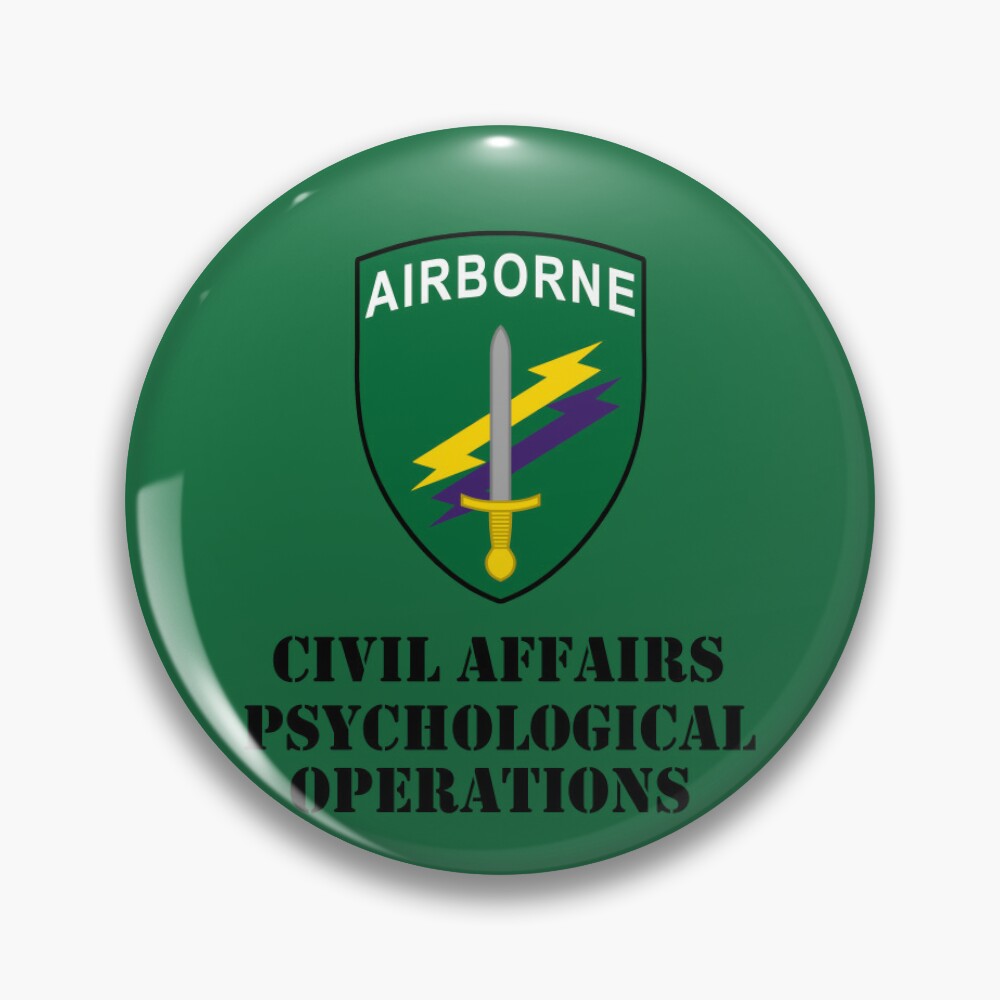 U.S. ARMY CIVIL AFFAIRS AND PSYCHOLOGICAL OPERATIONS COMMAND PATCH (SSI)