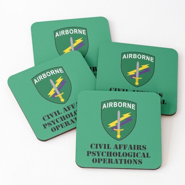Item preview, Army Civil Affairs Psychological Operations B designed and sold by ABritTheSun.