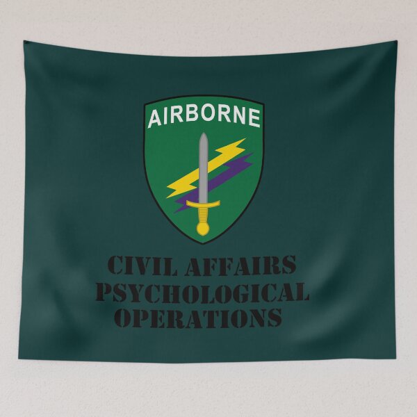 Item preview, Army Civil Affairs Psychological Operations B designed and sold by ABritTheSun.