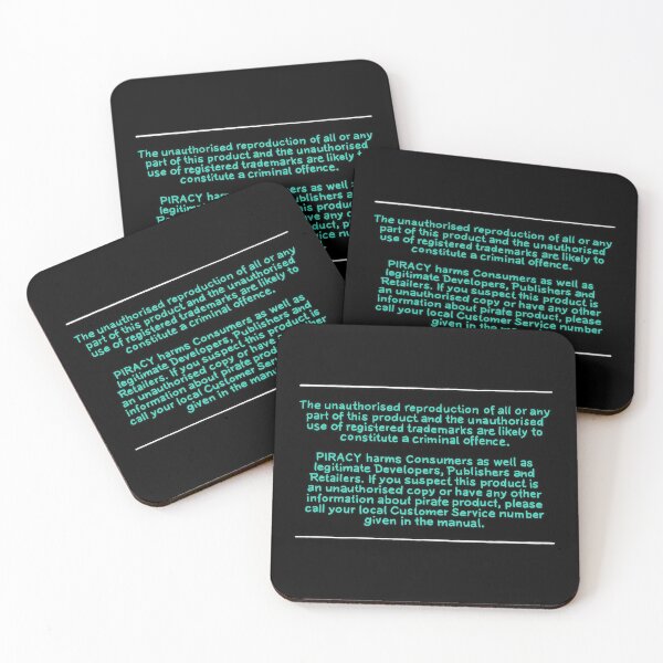 Item preview, PS1 anti piracy screen designed and sold by ChillerTyp.