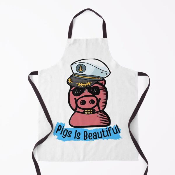 Item preview, Funny Pig Wearing A Captains Hat designed and sold by Edwadleo53.