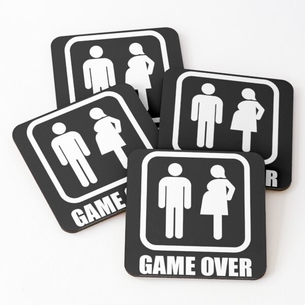 Item preview, Game over - pregnant   designed and sold by JamesrDattilo.
