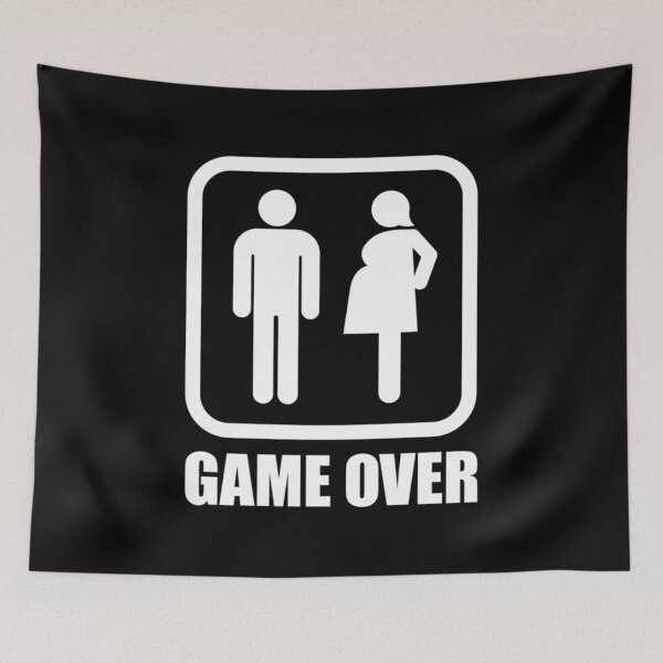 Item preview, Game over - pregnant   designed and sold by JamesrDattilo.